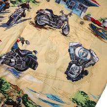 Load image into Gallery viewer, Vintage Harley Davidson x Tori Richards Button Down Hawaiian Shirt - L