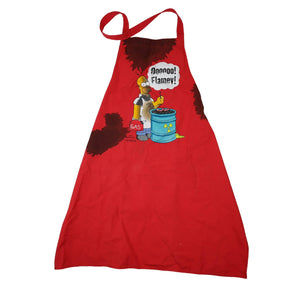 Vintage 2003 Y2k The Simpson Graphic Apron - OS