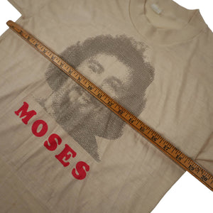 Vintage Moses Binary Print Graphic T Shirt - M