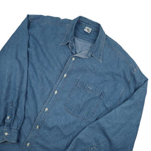 Load image into Gallery viewer, Vintage Disney Winnie the Pooh Embroidered Denim Button Down Shirt - OS