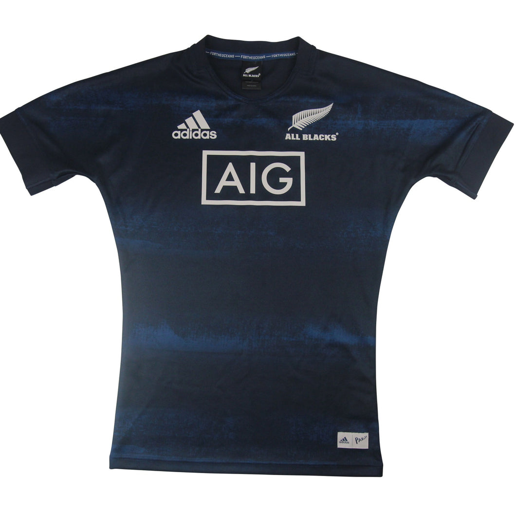 Adidas x Parley 2019 New Zealand All Blacks Jersey