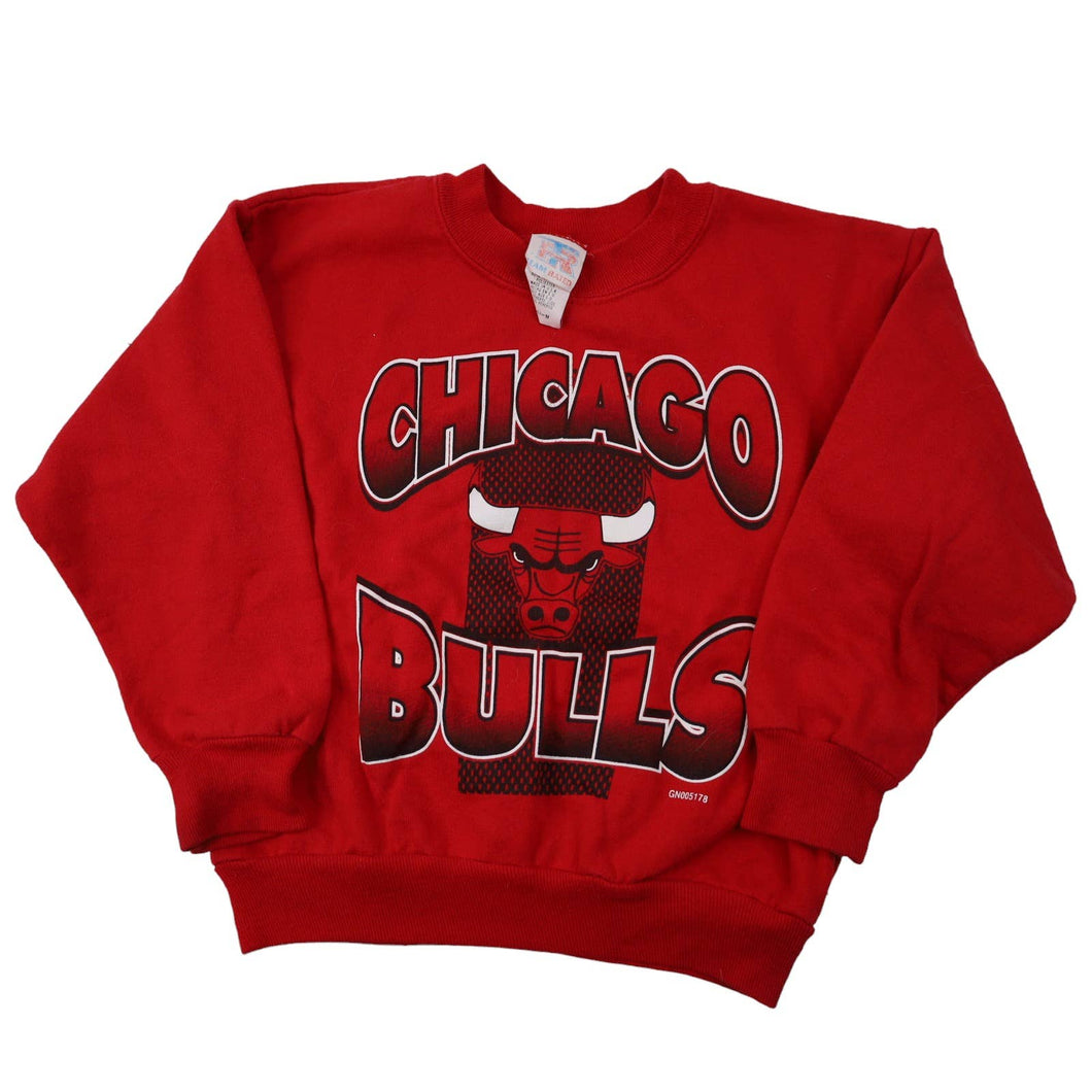 Vintage Chicago Bulls Graphic Sweatshirt - Kids M