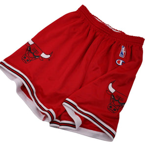 Vintage Champion Chicago Bulls Basketball Shorts - YXL