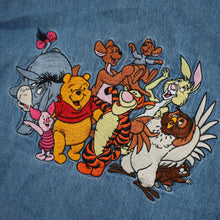 Load image into Gallery viewer, Vintage Disney Winnie the Pooh Embroidered Denim Button Down Shirt - OS