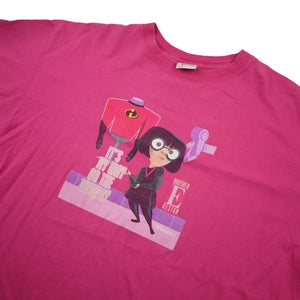 Vintage Disney Pixars The Incredibles Edna Mode Graphic T Shirt - XXL