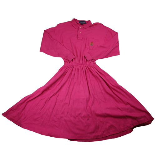Vintage Polo Ralph Lauren Cookie Crest Dress - L