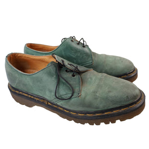 Vintage Doc Marten Green Leather Oxford Shoes - M7