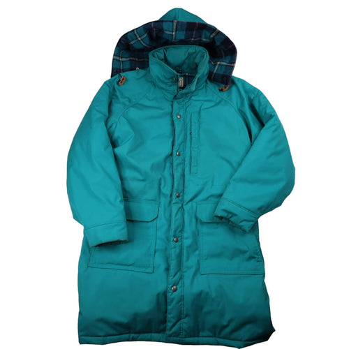 Vintage L.L.Bean Long Wool Lined Heavy Coat - WMNS L