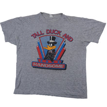 Load image into Gallery viewer, Vintage 80s Looney Tunes Daffy Duck "Tall, Duck, and Handsome" Graphic T Shirt - L