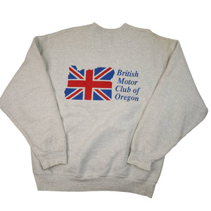 Vintage British Motor Club of Oregon Graphic Sweatshirt - L