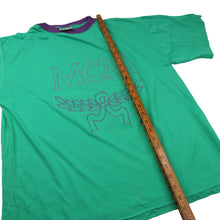Load image into Gallery viewer, Vintage MCM Brand Embroidered Spellout Logo Shirt