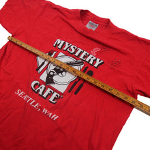 Load image into Gallery viewer, Vintage Mystery Cafe of Seattle Graphic T Shirt - L