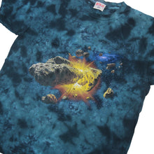 Load image into Gallery viewer, Vintage Astroid Collision Tie Dye Graphic T Shirt - L