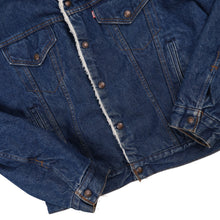 Load image into Gallery viewer, Vintage levis Denim Sherpa Jacket - L
