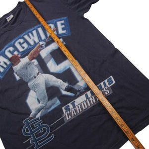 Vintage Starter St.Louis Cardinals Mark McGwire Graphic T Shirt - M
