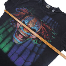 Load image into Gallery viewer, Vintage Y2k Liquid Blue Clown Graphic T Shirt
