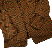 Load image into Gallery viewer, Vintage Pendleton Hounds Tooth Plaid Light Shirt Jacket - XL
