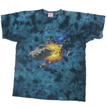 Load image into Gallery viewer, Vintage Astroid Collision Tie Dye Graphic T Shirt - L