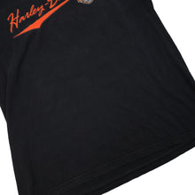 Load image into Gallery viewer, Vintage Harley Davidson Script Spellout Graphic T Shirt - L
