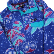 Load image into Gallery viewer, Patagonia Synchilla "Harvest Moon" Allover Owl Print Snap T Sweater - WMNS M