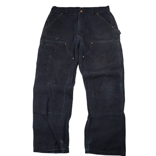Vintage Carhartt Lightly Distressed USA Union Made Double Knee Pants - 34