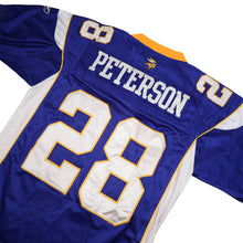 Load image into Gallery viewer, Reebok Minnesota Viking Adrian Peterson 50th Anniversary All Sewn Jersey - XL