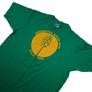 Vintage 1985 Deschutes River Run Graphic T Shirt - XL