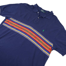 Load image into Gallery viewer, Vintage Polo Ralph Lauren Aztec Pattern Polo Shirt - XXL