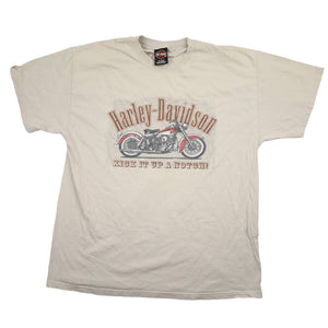 Vintage Y2k Harley Davidson Graphic T Shirt - XL