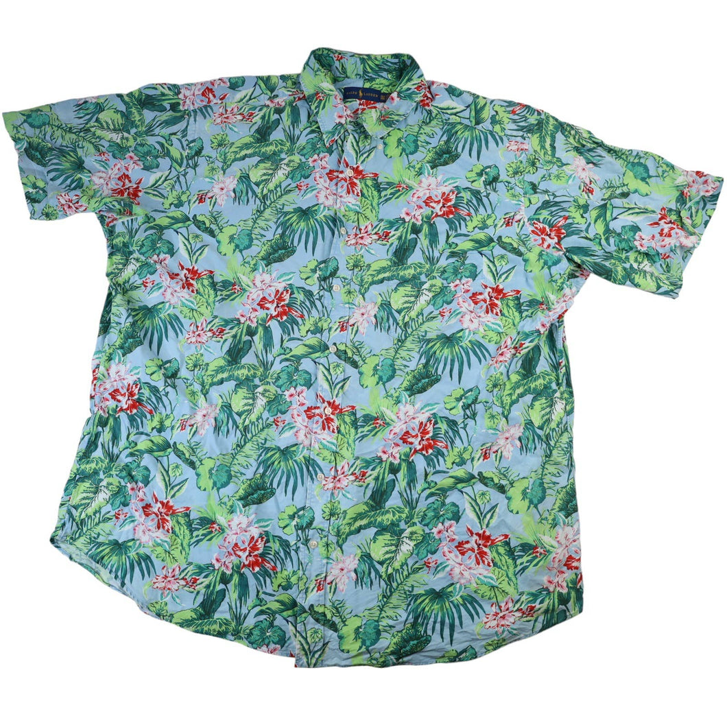 Polo Ralph Lauren Floral Button Down Hawaiian Shirt - 3XL