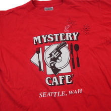 Load image into Gallery viewer, Vintage Mystery Cafe of Seattle Graphic T Shirt - L