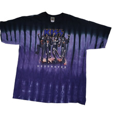 Load image into Gallery viewer, Vintage Liquid Blue KISS Destroyer Graphic T Shirt - XXL
