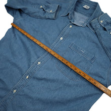Load image into Gallery viewer, Vintage Disney Winnie the Pooh Embroidered Denim Button Down Shirt - OS
