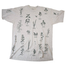 Load image into Gallery viewer, Vintage Herbs Allover Graphic T Shirt - L