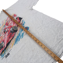 Load image into Gallery viewer, Vintage Budweiser / G.I. Joe 200 Indie Racing Graphic T Shirt - XL