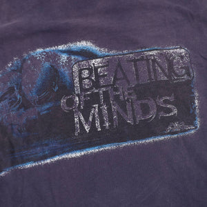 Vintage No Fear "Beating of the Minds" Graphic T shirt - L