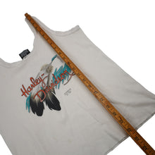 Load image into Gallery viewer, Vintage 3D Emblem Harley Davidson Lace Trim Tank Top  - WMNS XL