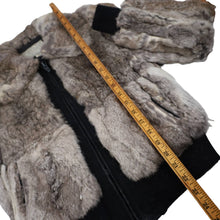 Load image into Gallery viewer, Vintage Crown Colony Rabbit Fur Coat - M