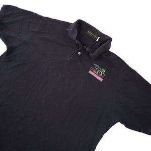 Vintage Sony AutoSound Embroidered Polo Shirt - XL