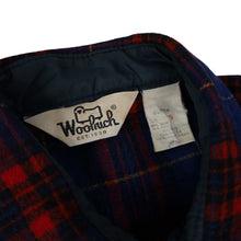 Load image into Gallery viewer, Vintage Woolrich Plaid Check Wool Blend Button Down Shirt - S