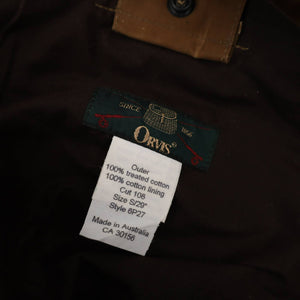 Vintage Orvis Waxed Cotton Chaps - S