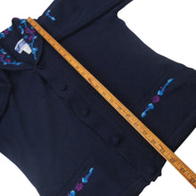Load image into Gallery viewer, Vintage Pendleton Floral Trip Wool Cardigan Sweater - S