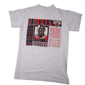 Vintage Nutmeg Chicago Bulls Michael Jordan Graphic T Shirt