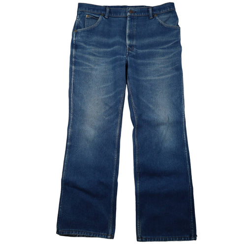 Vintage Sheplers Flannel Lined Denim Jeans - 34