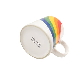 Vintage 1986 Rainbow Coffee Mug - OS