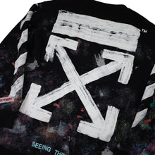 Load image into Gallery viewer, Off White Galaxy Crewneck Sweatshirt - XS