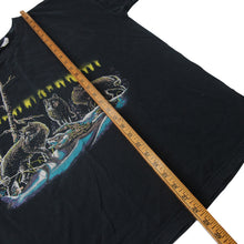 Load image into Gallery viewer, Vintage Wolf Night Scene Graphic T Shirt - XL