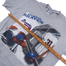 Load image into Gallery viewer, Vintage Lee Sport Atlanta Braves Locker Room Graphic T Shirt - L