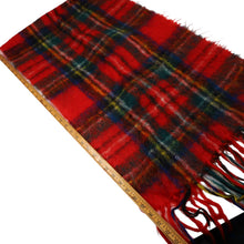 Load image into Gallery viewer, Vintage St.Michael Mohair &amp; Wool Plaid Scarf - OS