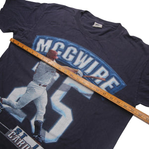 Vintage Starter St.Louis Cardinals Mark McGwire Graphic T Shirt - M